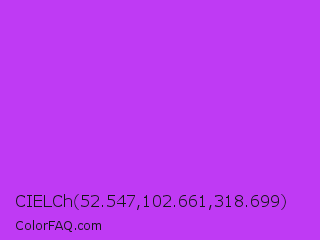CIELCh 52.547,102.661,318.699 Color Image