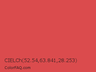 CIELCh 52.54,63.841,28.253 Color Image