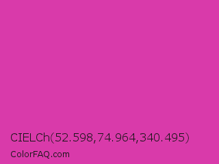 CIELCh 52.598,74.964,340.495 Color Image