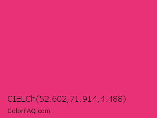 CIELCh 52.602,71.914,4.488 Color Image