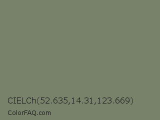 CIELCh 52.635,14.31,123.669 Color Image