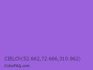 CIELCh 52.662,72.666,310.962 Color Image