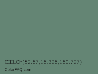 CIELCh 52.67,16.326,160.727 Color Image