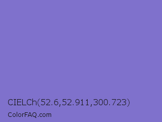 CIELCh 52.6,52.911,300.723 Color Image
