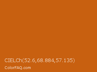 CIELCh 52.6,68.884,57.135 Color Image