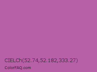 CIELCh 52.74,52.182,333.27 Color Image