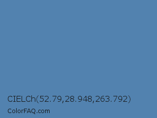 CIELCh 52.79,28.948,263.792 Color Image