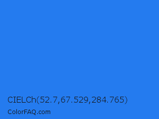 CIELCh 52.7,67.529,284.765 Color Image