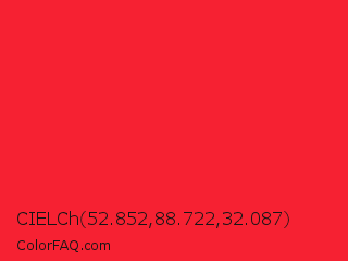 CIELCh 52.852,88.722,32.087 Color Image