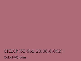 CIELCh 52.861,28.86,6.062 Color Image