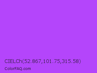 CIELCh 52.867,101.75,315.58 Color Image