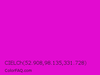 CIELCh 52.908,98.135,331.728 Color Image