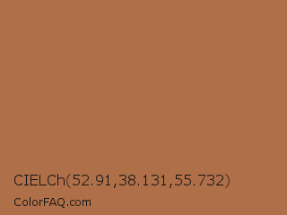 CIELCh 52.91,38.131,55.732 Color Image