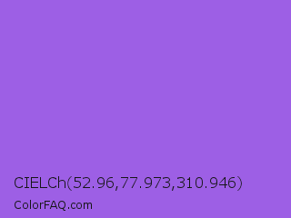 CIELCh 52.96,77.973,310.946 Color Image