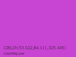 CIELCh 53.022,84.111,325.445 Color Image