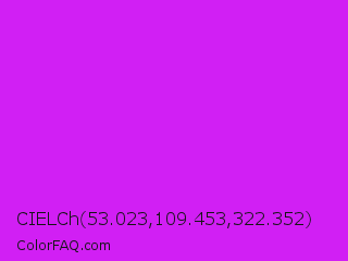 CIELCh 53.023,109.453,322.352 Color Image