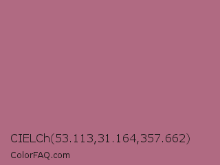 CIELCh 53.113,31.164,357.662 Color Image