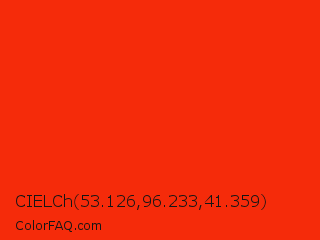 CIELCh 53.126,96.233,41.359 Color Image