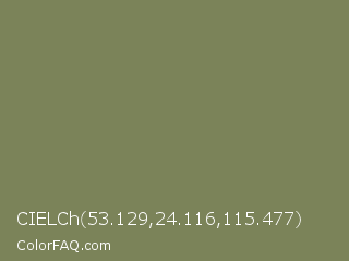 CIELCh 53.129,24.116,115.477 Color Image