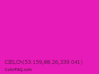 CIELCh 53.159,88.26,339.041 Color Image