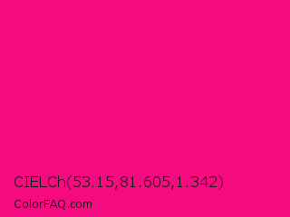 CIELCh 53.15,81.605,1.342 Color Image