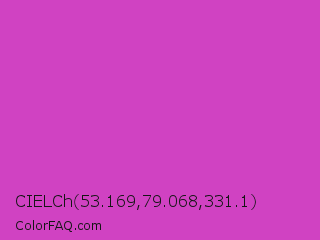 CIELCh 53.169,79.068,331.1 Color Image