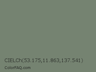 CIELCh 53.175,11.863,137.541 Color Image