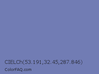 CIELCh 53.191,32.45,287.846 Color Image