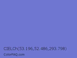 CIELCh 53.196,52.486,293.798 Color Image