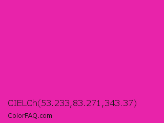 CIELCh 53.233,83.271,343.37 Color Image