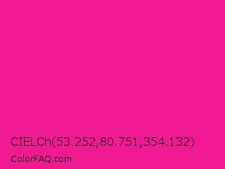 CIELCh 53.252,80.751,354.132 Color Image