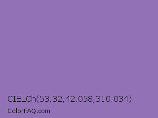 CIELCh 53.32,42.058,310.034 Color Image