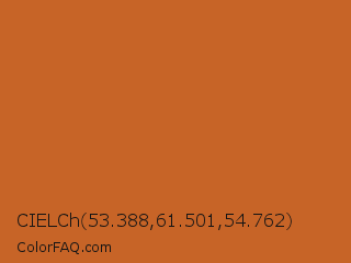 CIELCh 53.388,61.501,54.762 Color Image