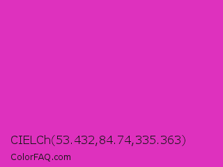 CIELCh 53.432,84.74,335.363 Color Image