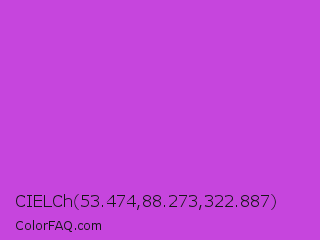 CIELCh 53.474,88.273,322.887 Color Image