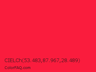 CIELCh 53.483,87.967,28.489 Color Image