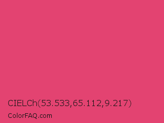 CIELCh 53.533,65.112,9.217 Color Image