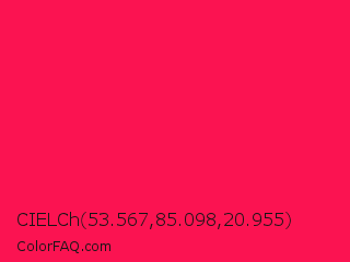 CIELCh 53.567,85.098,20.955 Color Image