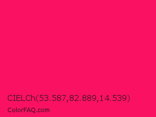 CIELCh 53.587,82.889,14.539 Color Image