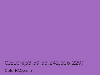 CIELCh 53.59,53.242,316.229 Color Image