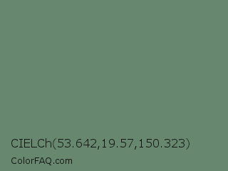 CIELCh 53.642,19.57,150.323 Color Image