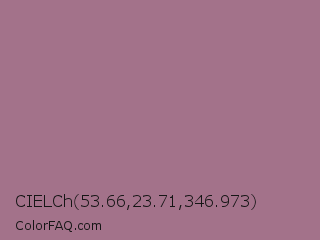 CIELCh 53.66,23.71,346.973 Color Image