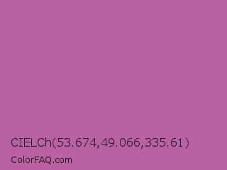 CIELCh 53.674,49.066,335.61 Color Image