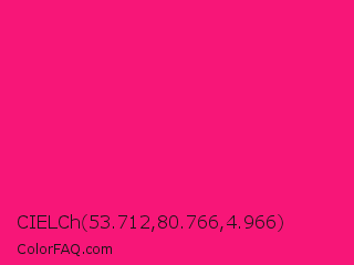 CIELCh 53.712,80.766,4.966 Color Image