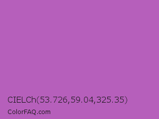 CIELCh 53.726,59.04,325.35 Color Image