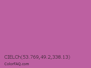 CIELCh 53.769,49.2,338.13 Color Image