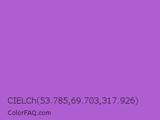 CIELCh 53.785,69.703,317.926 Color Image