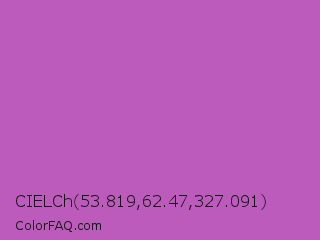 CIELCh 53.819,62.47,327.091 Color Image