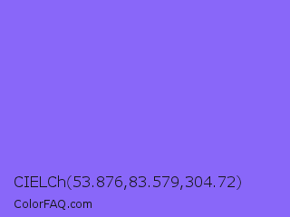 CIELCh 53.876,83.579,304.72 Color Image