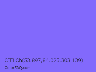 CIELCh 53.897,84.025,303.139 Color Image